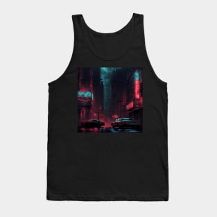 Film noir inspired art (1) Tank Top